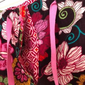 Beautiful corduroy Vera Bradley pants